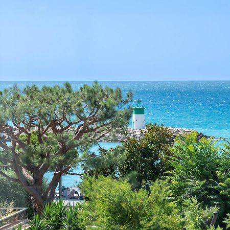 Residence Mediterranee - Beachfront - Sun And Seaview - Pool - Private Parking Cagnes-sur-Mer Exterior foto